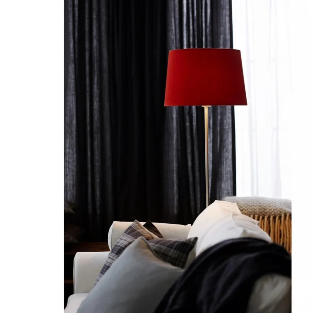IKEA Ritva gray short Curtains